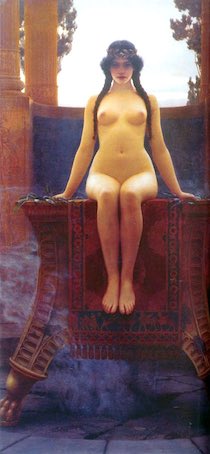 Delphi; John William Godward; 1899